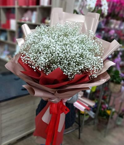 Букет цветов из: Гипсофила в Истобном