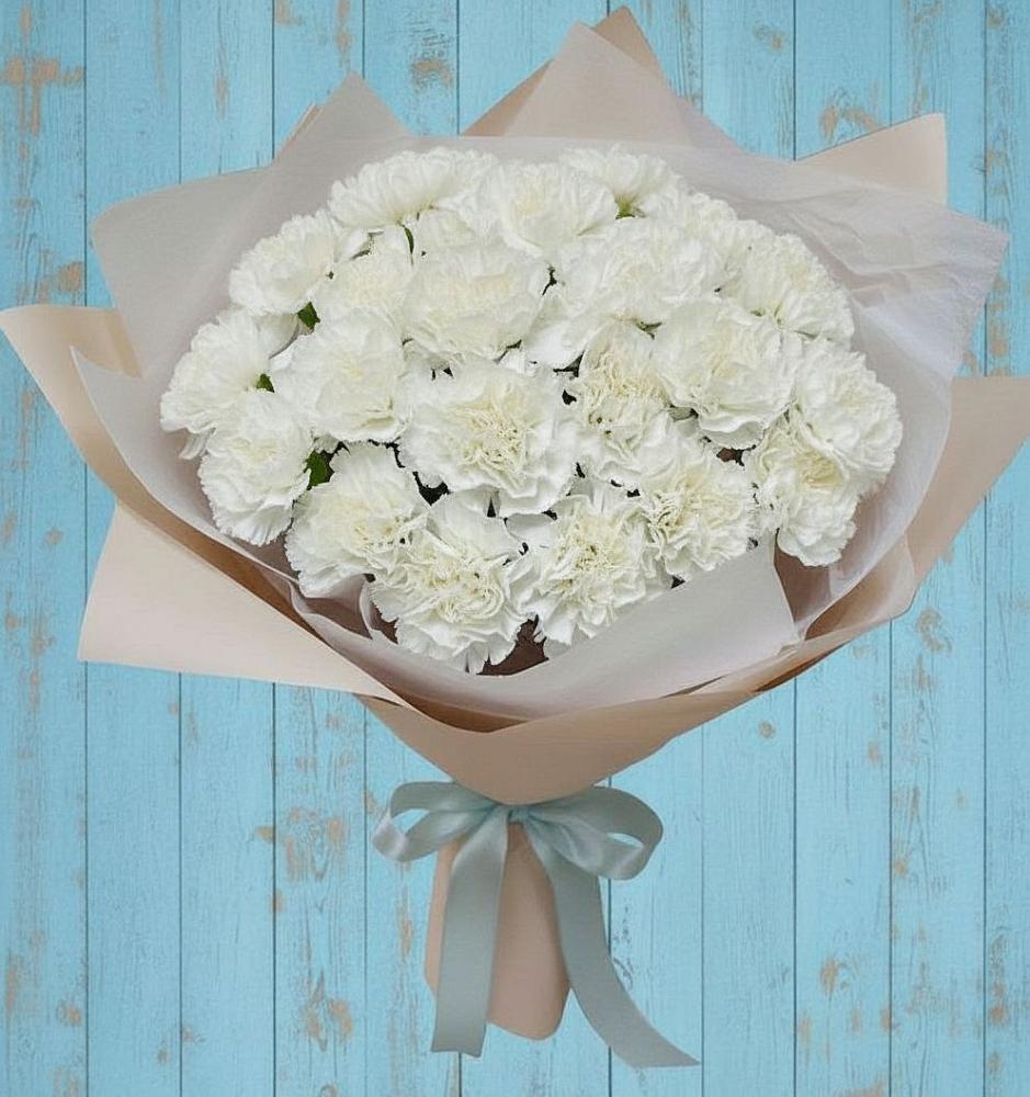 Букет цветов из: Гвоздики в Истобном