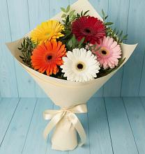 Букет цветов из:  Герберы в Истобном