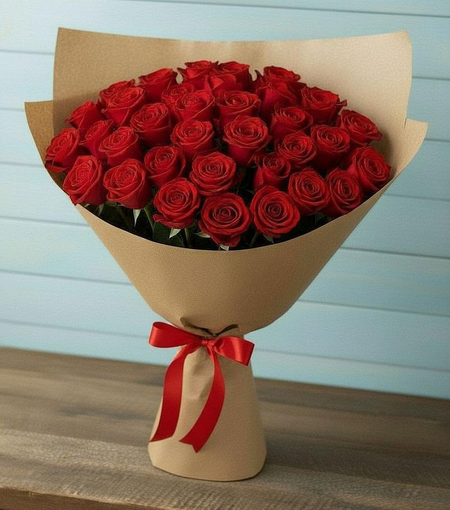 Букет Красные розы Милано в Истобном