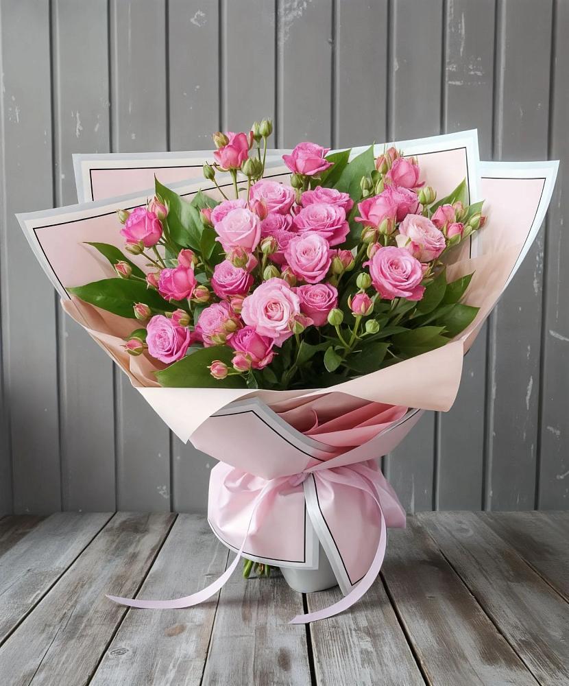Букет Розовый кустик в Истобном