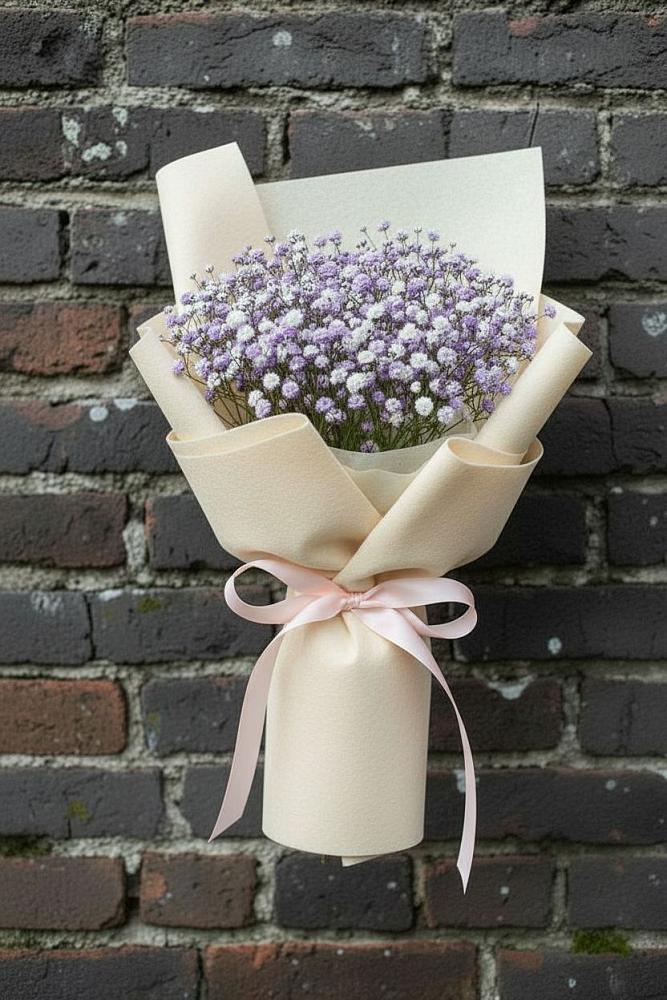 Букет цветов из: Гипсофила в Истобном