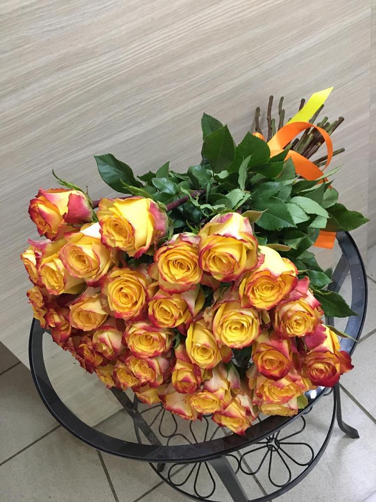 Букет Желтые розы в Истобном