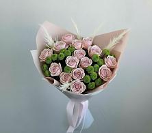 Букет цветов из:  Розы и Хризантемы в Истобном