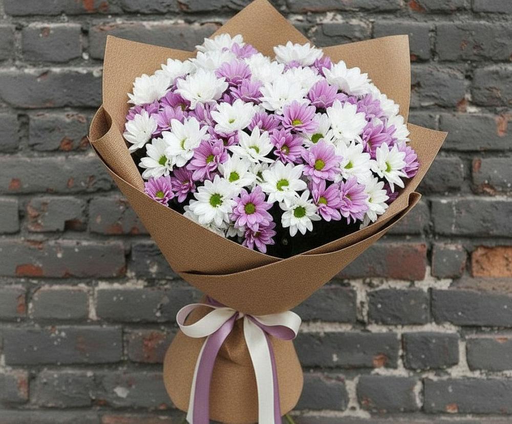 Букет цветов из: Хризантемы в Истобном