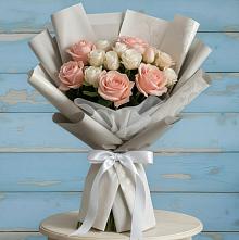 Букет цветов из:  Розы #REPLACE_PRED# Истобном