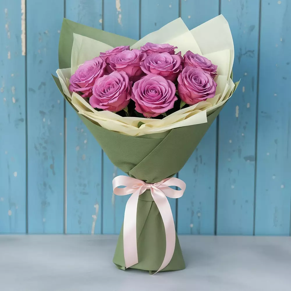 Букет Розы Фёрст Леди в Истобном