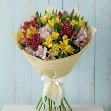 Букет цветов из:  Альстромерии в Истобном