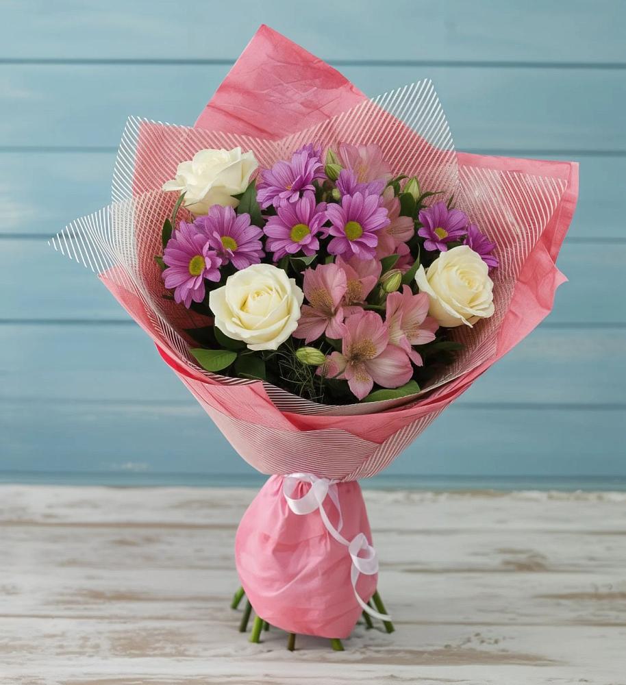 Букет цветов из: Герберы в Истобном