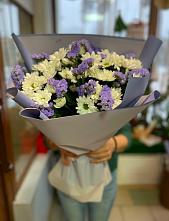 Букет цветов из:  Хризантемы #REPLACE_PRED# Истобном