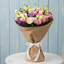 Букет цветов из:  Лизиантусы #REPLACE_PRED# Истобном