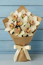 Букет цветов из:  Орхидеи и Розы в Истобном